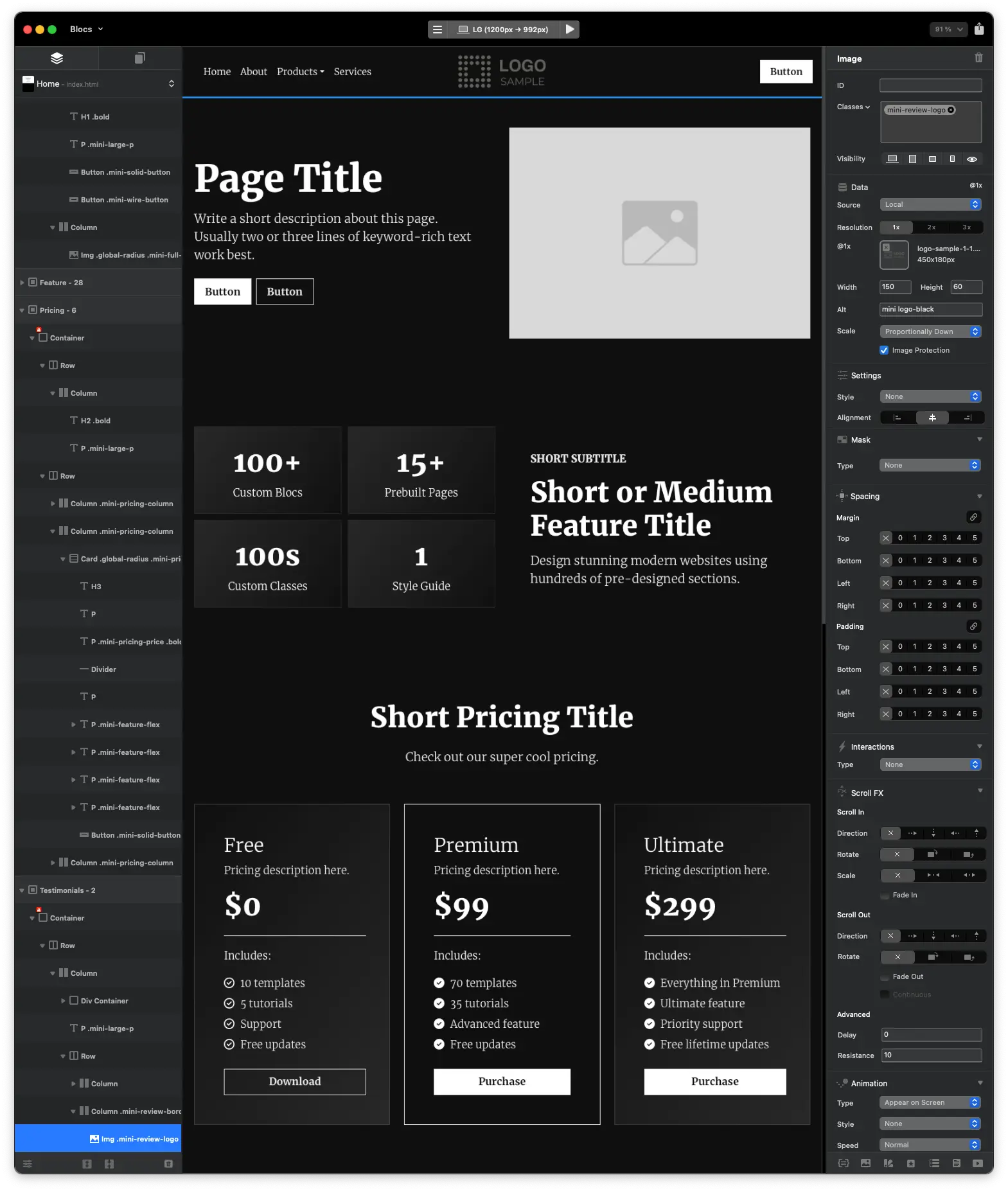 workflow blocs library step 4
