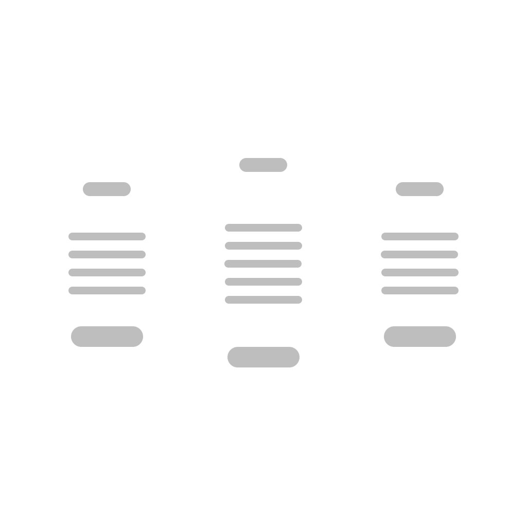 minimalist library pricing table